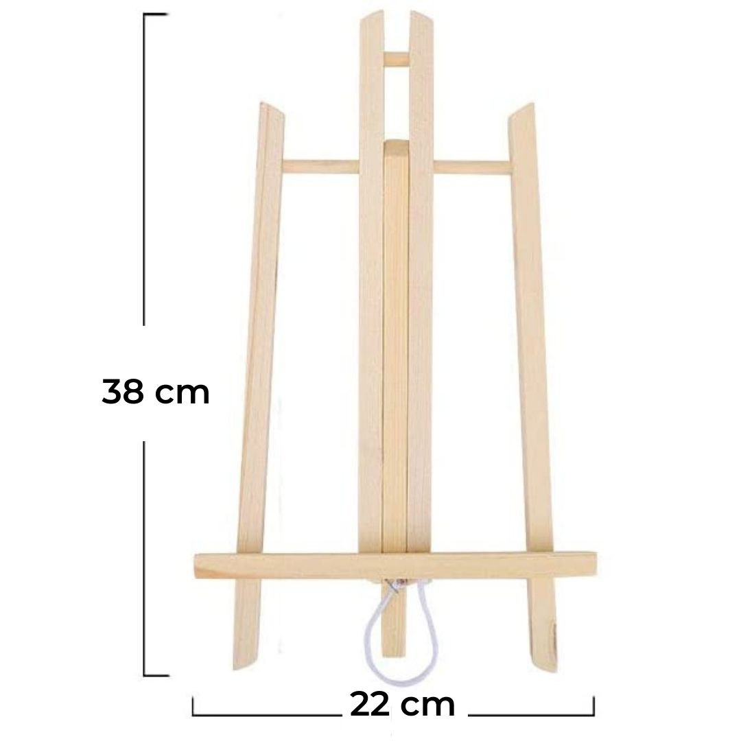 Wooden Foldable Easel 38x22cm