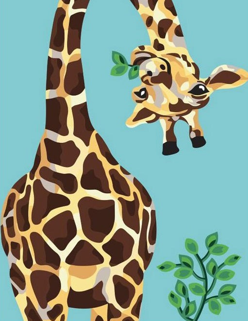 Upside Down Giraffe