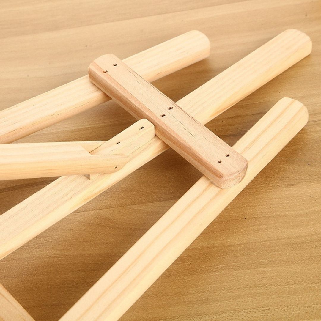 Mini Foldable Wooden Easel 21x28cm