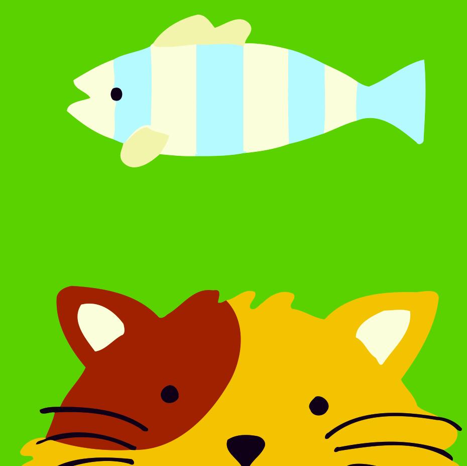 Fish and Cat